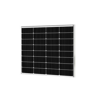 China Mono Solar Panel 32 Cells 80W Photovoltaic Cells Half Solar Panel PV Module 182mm for sale