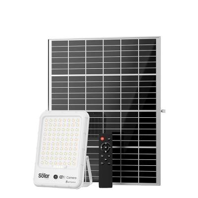 China Hot Selling High Brightness Indoor/Outdoor Outdoor Security Light Solar Flood Light With CCTV Camera 400W for sale