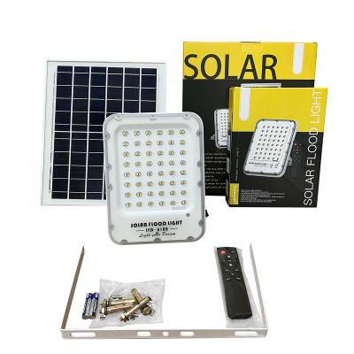 China Outdoor& Radar Detector Dimmable Indoor Outdoor Garden Lighting 150W Solar LED Lamp Flood Light for sale