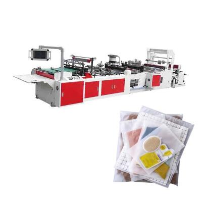 China Hotels Shopping Biodegradable Plastic Zipper Packaging Bag Machine for sale