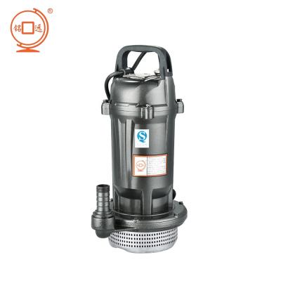 China Family Houses Manufacturer High Flow 1HP Submersible Water Pump Specifications 220V, 0.75KW for sale