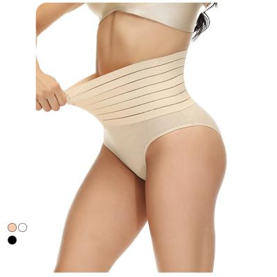 China Wholesale Breathable 100% Cotton High Waist Slimming Comfort Tummy Control Shapers Shapwear Panties Briefs for sale