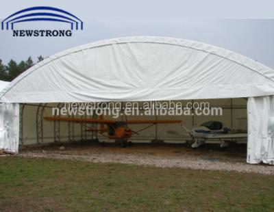 China Carton Box /Iron Cage Box /Iron Box /others as customer requirements Prefab Steel Frame PVC Trussed Aircraft Hangar for sale