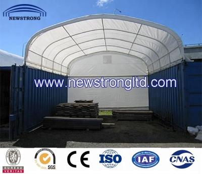 China 2020C 6m Wide Workshop Container Canopy For 20ft And 40ft Shipping Containers for sale