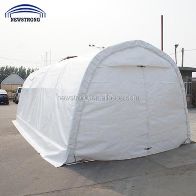 China 100% Outdoor Water Proof Prefab PVC Covered Garages for sale