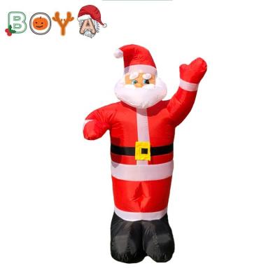 China Hot Selling High Quality Santa Claus Inflatable Doll Festival Decoration Garden Decorations for sale