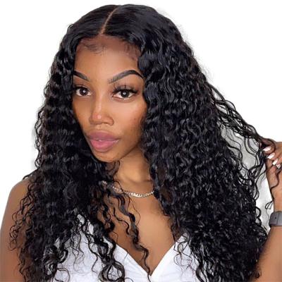 China 2020 Hot Sale Water Wave Peruvian Virgin Hair Bundles Hot Deep Wave Real Hair With Lace Closure for sale