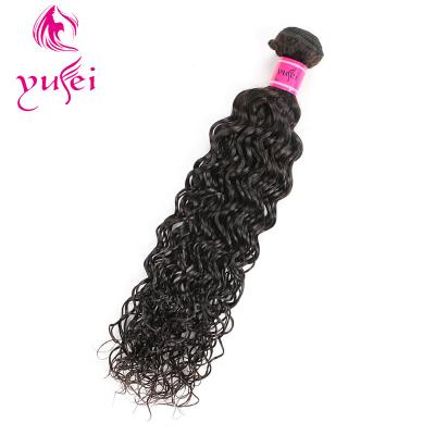 China Unprocessed Natural Peruvian Hair Bundles Big Wave Water Wave Grade 10A Stock Curl Extension for sale