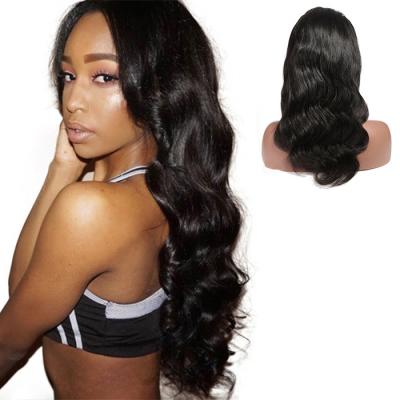 China Wholesale Natural Transparent Human Hair Swiss Full Lace Hd Glueless Lace Front Wigs For Black Women for sale