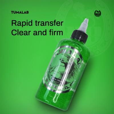 China TUMALAB Last Long Time Clear 4OZ/120ML Temporary Professional Tattoo Transfer Gel With Trasnfer Paper for sale