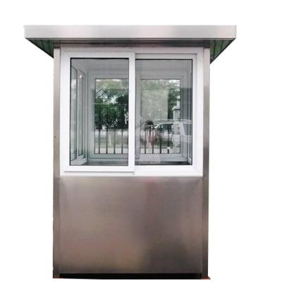 China Modern Cheap Outdoor Portable Sentry Box Booth Security Guard For Sale With Government Aluminum Design for sale