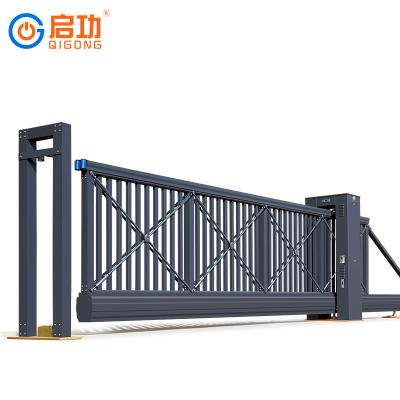 China CE Certification Industrial Aluminum Driveway Accordion Door Sliding Portable Base Track QGL2080A Latest Designs for sale