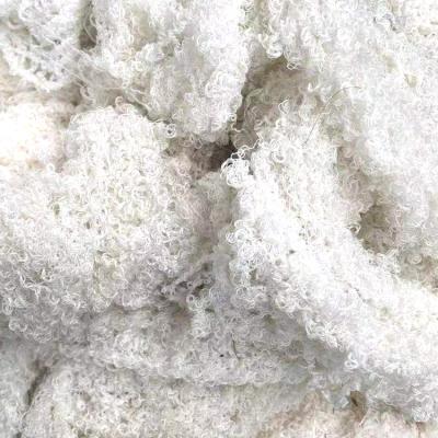 China Have Strong Oil And Water Absorbency Textile Waste Recycled Cotton Yarn Suitable For Industrial Cleaning White Mopping Rags for sale