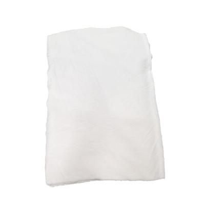 China Have Strong Oil And Water Absorbency All Types Of Textile Waste In Factory White Color Wiping 100% Cotton Cleaning Rags for sale