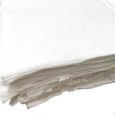 China Have Good Quality Strong White Cotton Oil Water Absorbency And Oil And Water Absorbency Cleaning Mopping Rags for sale