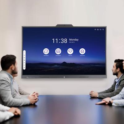 China Smart Interactive Conference Conference Multi Touch Digital White Boards With Projector for sale