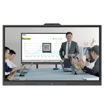 China Conference High-Grade 4k 86 Inch All In One Desktop Android Smart Interactive Whiteboard With Camera for sale