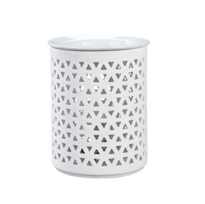 China Ceramic Electric Censer Wax Warmer Ideal For Spa And Aromatherapy Use Brand Name Wax Melts And Cubes As Well As Essential Oils Wax Heater for sale