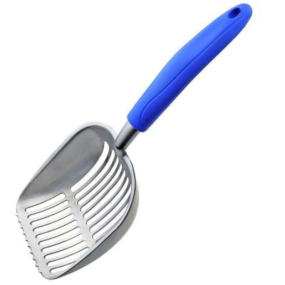 China Deep Sieve Cats Litter Scoop, Durable Pet Kitty Litter Scooper From Amazon Updated Best Selling Sustainable Cat Litter Scoop Tabs /round Teeth With Metal 250g for sale