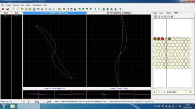 China Trazado no destructivo de la hoja de tubo de Eddy Current Flaw Detector For en venta