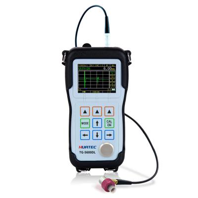 China Waveform B Scan Color Screen Wall Ultrasonic Thickness Gauge Single And Dual Element for sale