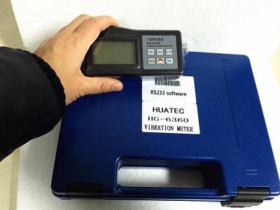 China ISO Standard ABS Vibration Meter 10Hz - 10KHz With Data Output Metric / Imperial for sale