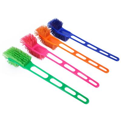 China Manufacturer Custom Wholesale Plastic Viable Toilet Brush Set for sale