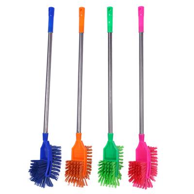 China Sustainable Manufacturer Custom Wholesale Bathroom Toilet Brush With Plastic Handle for sale