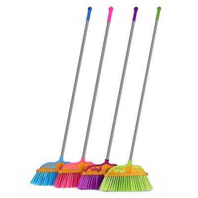 China Factory Home Chinese Household Long Handle Brooms Floor And Quick Cleaning Brush for sale