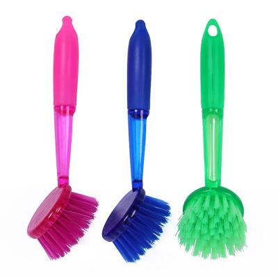 China Viable Professional Art Household Kitchen Plastic Pot Brush Pan Brush for sale