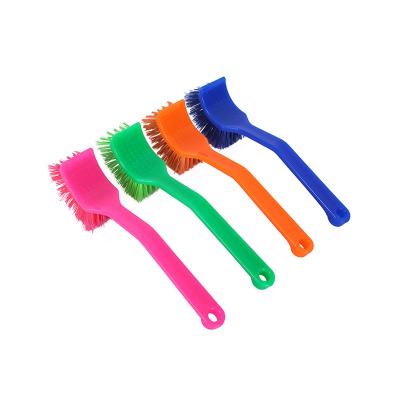 China Viable Quality Manufacturing Kitchen Pot Pan Bowl Dish Plastic Wash Cleaning Brush for sale