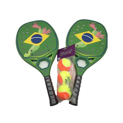 China China Manufacture Carbon Beach Tennis Racket: BEWE BTR-4011 Brazil Full Carbon Beach Tennis Racket for sale