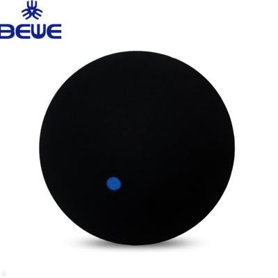 China Wholesale Customized Rubber Black Gourd Ball With Single Blue Dot BSB-1001 for sale