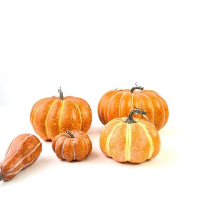 China Decoration Simulation Pumpkin Model Vegetable Halloween DIY Craft Birthday Party Wedding Home Decoration for sale