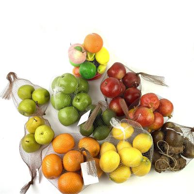 China Decoration artificial fruits and vegetables for hotel decoration PE fruit photography props fruits for sale