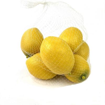 China Home decorative fruit of decoration simulation artificial lifelike lemon yellow lemons for sale