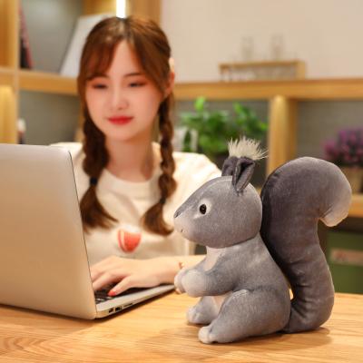 China Cartoon Toy Mascots Gift Souvenirs Wholesale Retail Customized Various Types Cute Squirrel Plush Toys for sale