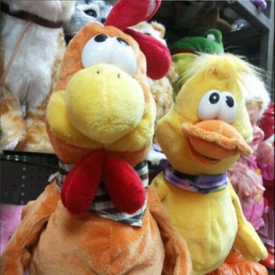 China Cartoon Toy Creative New Strange Electric plush toys crazy chicken can sing dance and do sound children's dolls for sale