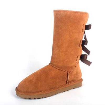 China Massage 2022 New Women's Flat Boots Women's Warm Suede Fur Outdoor Women Boots Winter Boots Women's Snow Uggh Boot for sale