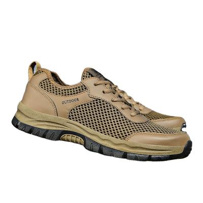 China 2021 New Men's Outdoor Unique Casual Mesh Black Sport Shoes For Damping Good Quality for sale