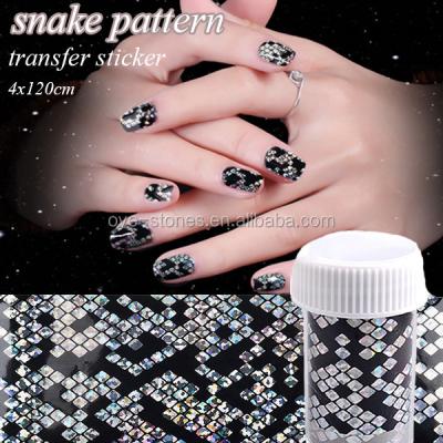 China Factory direct sales excellent quality snake pattern transfer paper sticker for sale