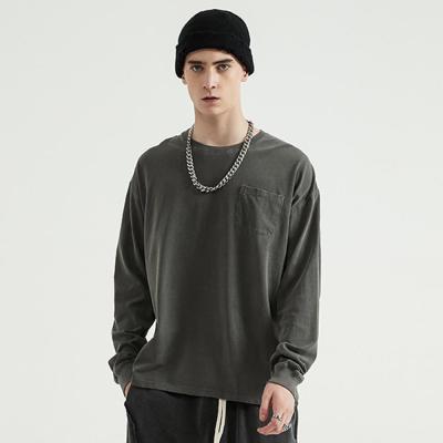 China Breathable Simple Oversized Blank Sweatshirt O-Neck Men's Unisex Heavy Autumn Cotton Hoodie Gym Breathable Long Sleeve for sale