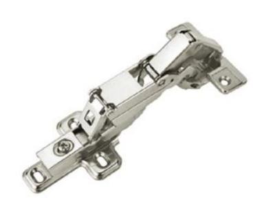 China 165° Hydraulic Clip On Soft Close Hinges For Kitchen Cabinets Half Overlay for sale