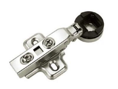 China Half Overlay Glass Door Hydraulic Hinges , Concealed Cupboard Door Hinges for sale