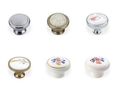 China Botones decorativos del armario de cocina, botones del cajón de los muebles de la aleación del cinc en venta