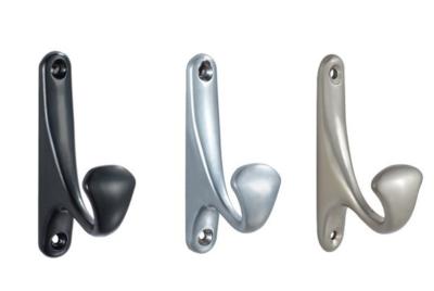 China Pearl Nickel Door Mounted Coat Hooks , Waterproof Metal Coat Hooks for sale