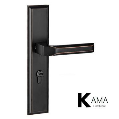 Китай Aluminum Oxide Body Mortise Door Lock Handle For Wooden Doors продается