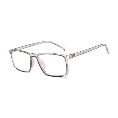 China Custom PC Glass Frames Glass Optical Frames Retro Square Optical Frame Glasses for sale