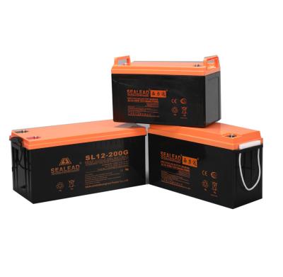 China Machine-out SL12v150 Long Life Storage Batteries 12V150ah Lead Acid Solar GEL Battery For Solar Panel System Storage Battery for sale