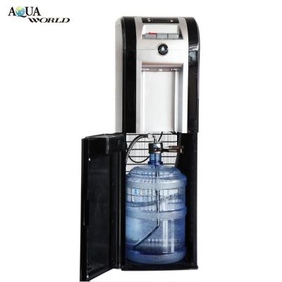 China One Bottle Skin Water Dispenser Cooler Bottom Load Compressor Cooling Water Dispenser for sale